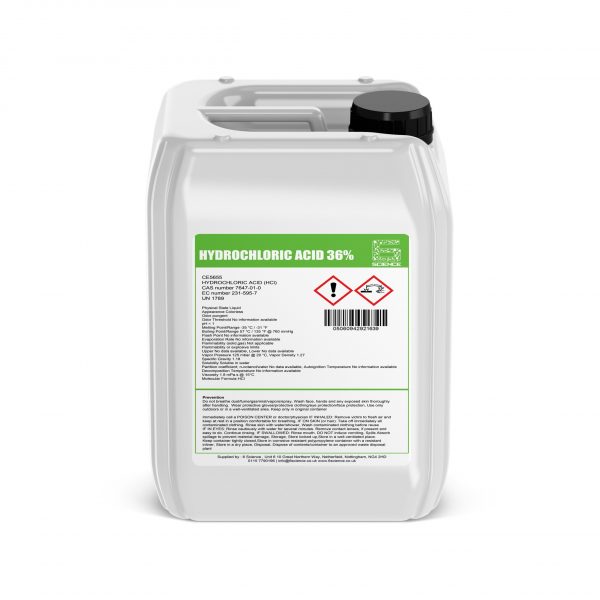 hydrochloric acid