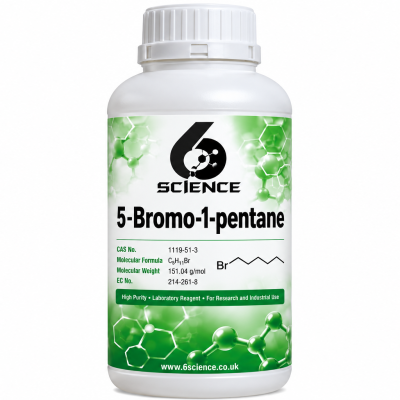 5 Bromo 1 pentane 500ml (650g) cas 1119-51-3